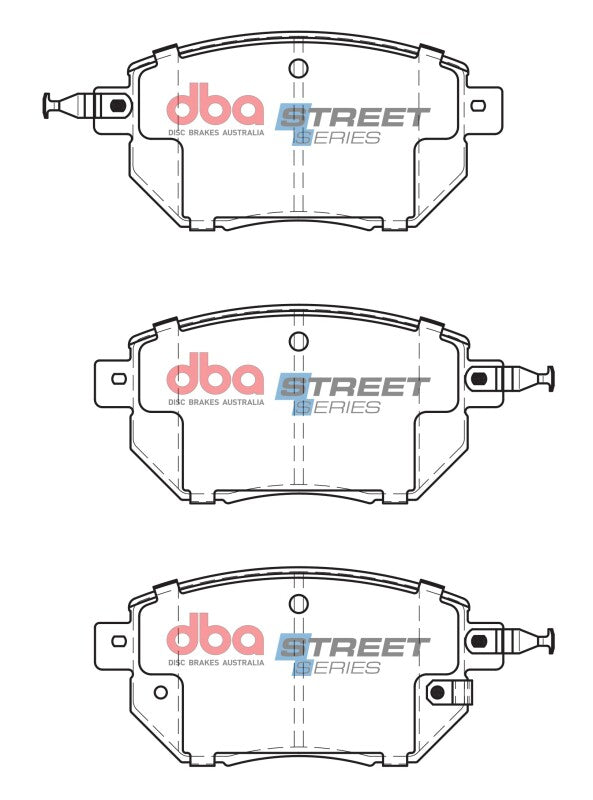 DBA 03-05 Infiniti FX35 (To 10/05) Street Series Front Brake Pads - DB1516SS