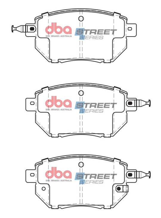 DBA 03-05 Infiniti FX35 (To 10/05) Street Series Front Brake Pads - DB1516SS