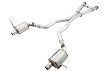Load image into Gallery viewer, AWE Tuning 2020 Jeep Grand Cherokee SRT Touring Edition Exhaust - Chrome Silver Tips - 3015-32123
