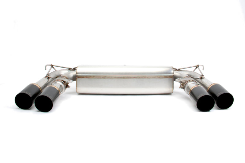 Dinan 15-19 BMW X5 M/X6 M (F85/F86) Free Flow Axleback Exhaust System - Black Tips - D660-0054A-BLK