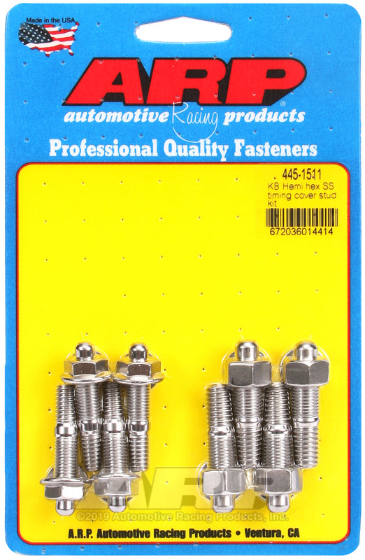 ARP KB Hemi SS Hex Timing Cover Stud Kit - 445-1511