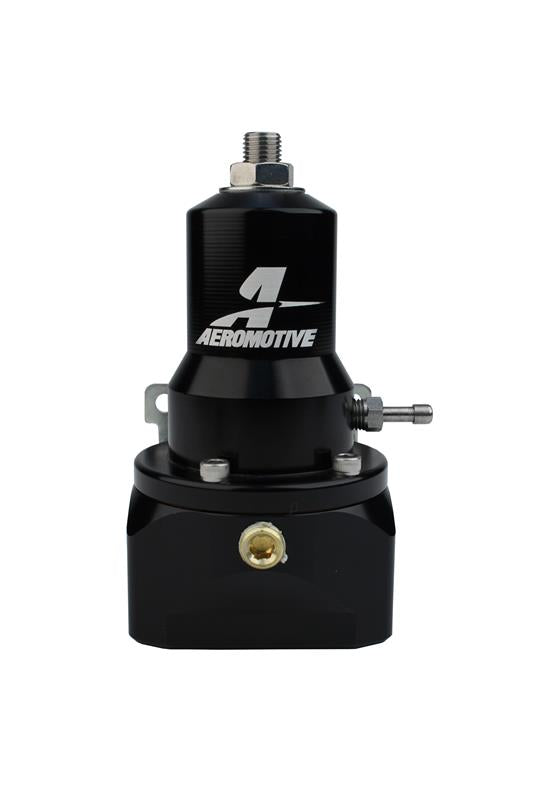 Aeromotive Regulator - 30-120 PSI - .500 Valve - 2x AN-10 Inlets / AN-10 Bypass - 13132