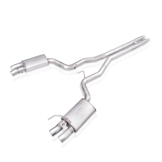 Stainless Works 2015+ Ford Shelby GT350 Redline Factory Connect H-Pipe Catback Exhaust w/Valves - GT350CBHFCR