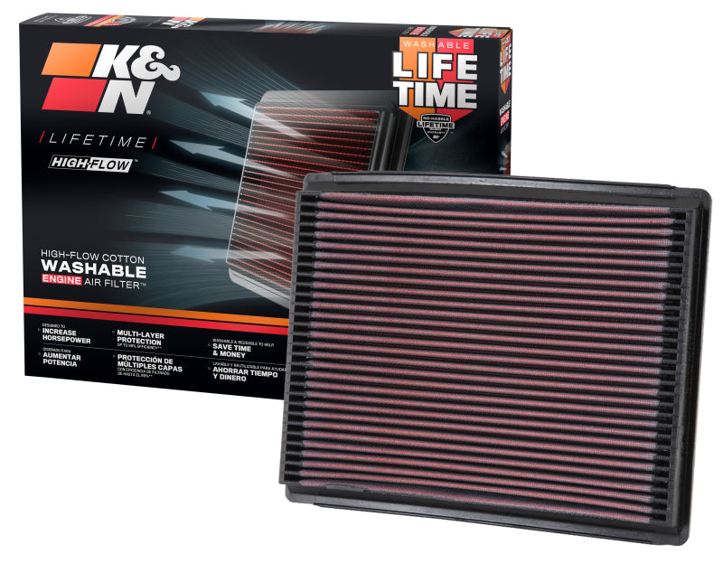 K&N Replacement Air Filter AIR FILTER, FORD/MER/LIN - 3.8/4.0/5.0L 86-02 - 33-2015