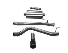 Load image into Gallery viewer, Corsa 20-25 Jeep Gladiator JT 3.6L Single Side Exit Cat-Back Exhaust System w/ Single 4in Black Tip - 21060BLK