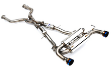 Load image into Gallery viewer, Invidia 2022+ Nissan Z 70mm Gemini Cat Back Exhaust - Single Layer TI Tips - HS22N4Z7GM1STL