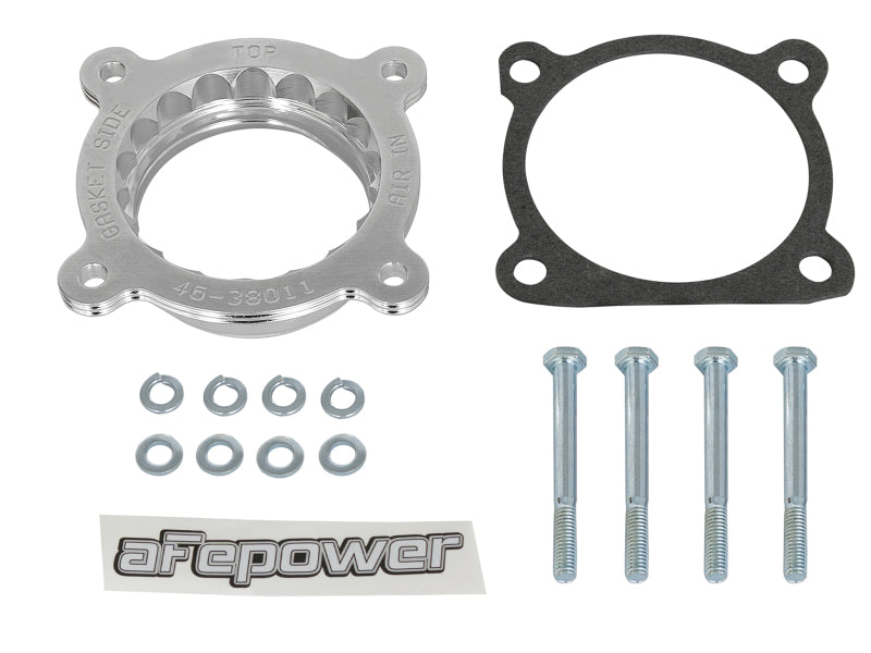 aFe Silver Bullet Throttle Body Spacer 10-18 Toyota FJ Cruiser V6 4.0L - 46-38011