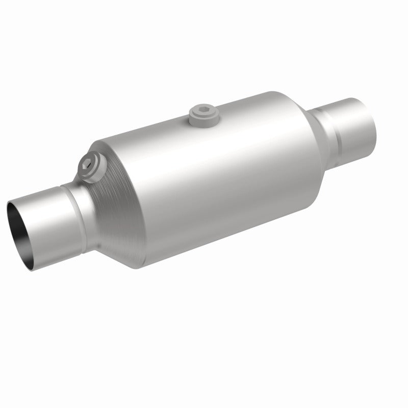 MagnaFlow 2.50 w/dual O2 5in. Spun Universal Converter - 79316