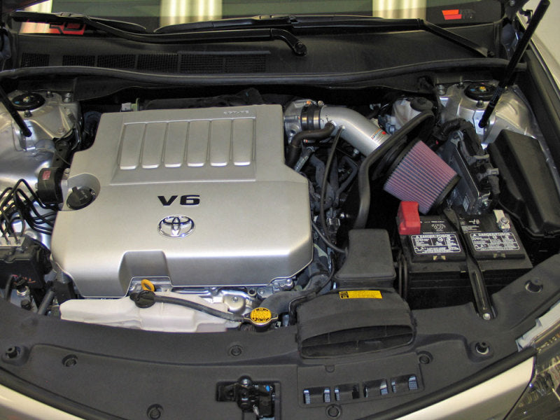 K&N 12 Toyota Camry 3.5L V6 Silver Short Ram Typhoon Intake - 69-8618TS