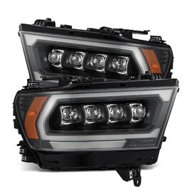 AlphaRex 19-23 Dodge Ram 1500 (No Clsc/Ltd/TRX) NOVA-Series Proj. Headlights Black (Req. Converter) - 880578
