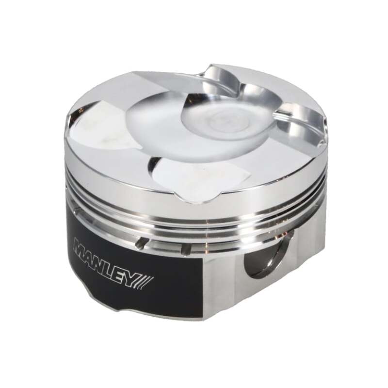 Manley 15+ Subaru FA20 WRX 86.25mm +.25mm Over Size Bore 10:1 Dish Piston Set with Rings - 632702C-4