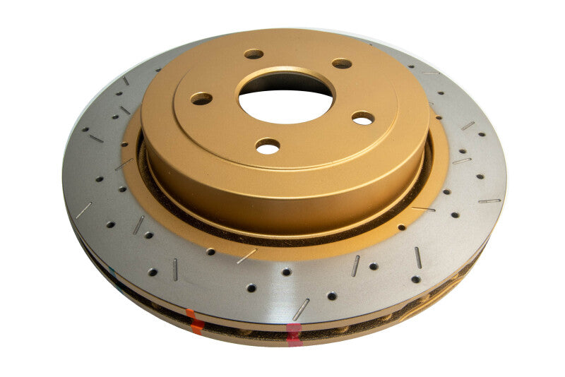 DBA 06-10 Jeep Grand Cherokee SRT-8 360mm Dia Rear Drilled & Slotted T3 4000 Series Rotor - DBA42533XS