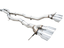 Load image into Gallery viewer, AWE Tuning Track Edition Cat-Back Exhaust for BMW G8X M3/M4 - Chrome Silver Tips - 3020-43482
