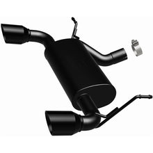 Load image into Gallery viewer, MagnaFlow 07-17 Jeep Wrangler JK 3.8/3.6L Dual Split Rear Exit Black Axle-Back Exhaust - 15160