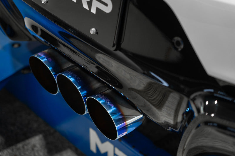 MBRP 2024+ Acura Integra Type-R T304 SS 3in Cat-Back Triple Center Outlet Exhaust w/Burnt Tips - S49043BE