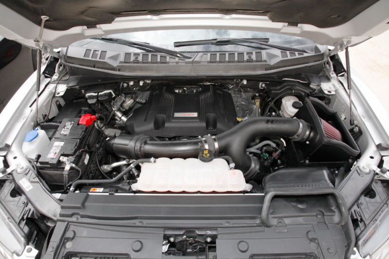 K&N 2017-2018 Ford F-150 Ecoboost 3.5L F/I AirCharger Performance Intake - 63-2599