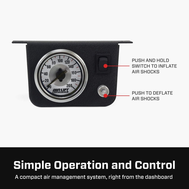 Air Lift 160 PSI Air Shock Controller - 25804