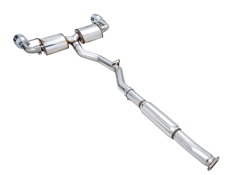 AWE Tuning Subaru BRZ/ Toyota GR86/ Toyota 86 Touring Edition Cat-Back Exhaust- Chrome Silver Tips - 3015-32486