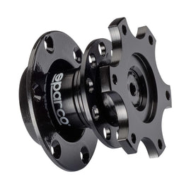 Sparco Steering Wheel Quick Release Tuning Blk - 015R98TU