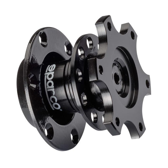 Sparco Steering Wheel Quick Release Tuning Blk - 015R98TU