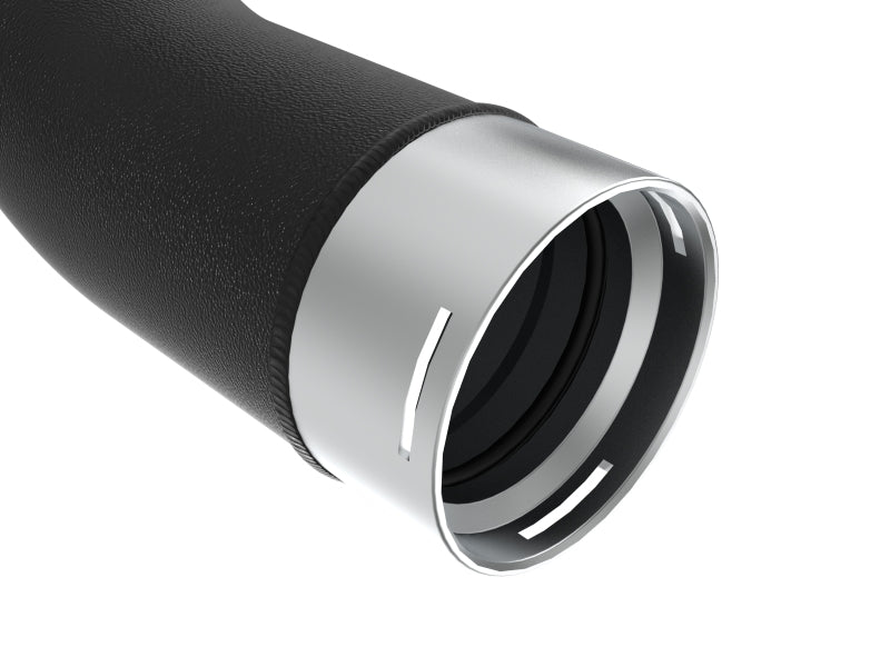 aFe RAM 1500 20-22 V6-3.0L (td) BladeRunner 2-1/2 in & 3in Aluminum Hot & Cold Charge Pipe Kit Black - 46-20594-B