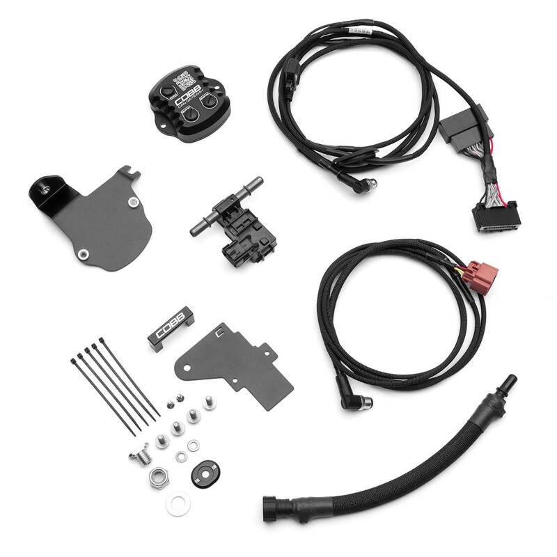 Cobb 17-20 Ford F-150 Ecoboost Raptor Stg2+ CAN Flex Fuel Redline CF Power Pkg (OE Loc I/C) - Silver - FOR0050S20SL-RED-FF