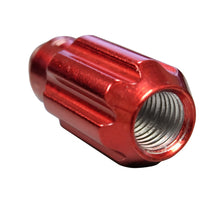 Load image into Gallery viewer, NRG 500 Series M12 X 1.5 Bullet Shape Steel Lug Nut Set - 21 Pc w/Lock Key - Red - LN-LS500RD-21