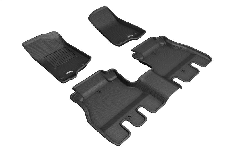 3D MAXpider 18-26 Jeep Wrangler UnLimited (JL) Kagu Black Full Set - L1JP01901509
