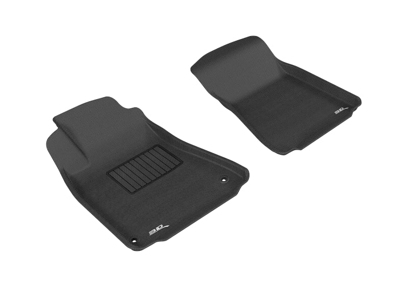 3D MAXpider 2006-2013 Lexus IS Kagu 1st Row Floormat - Black - L1LX00611509