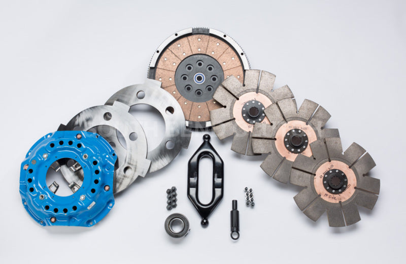 South Bend Clutch 94-04 Dodge NV4500 SFI Comp Triple Disc Clutch Kit (w/ Input Shaft) - DDDCOMP-5
