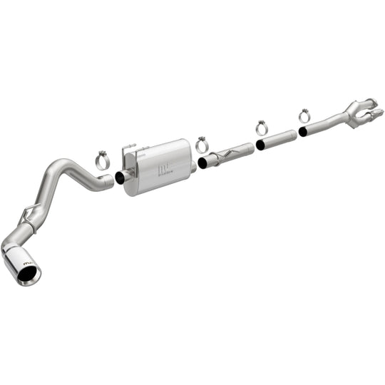 MagnaFlow CatBack 17-18 Ford F-250/F-350 6.2L Stainless Steel Exhaust w/ Single Side Exit - 19351
