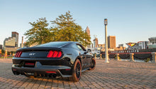 Load image into Gallery viewer, Corsa 2015-2017 Ford Mustang GT 5.0 3in Cat Back Exhaust Black Quad Tips (Sport) - 14337BLK