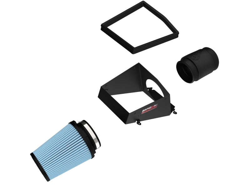 aFe 24-26 Jeep Wrangler JL L4-2.0L Rapid Induction Cold Air Intake System w/ D2 Dura-Dry Filter - 52-10021V