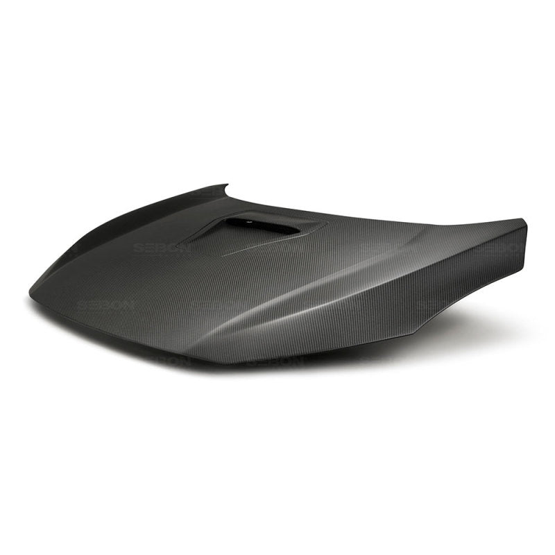 Seibon 17-18 Honda Civic Type-R OEM-Style Dry Carbon Fiber Hood - HD17HDCVR-OE-DRY