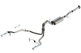 Borla F-150 2021 5.0L 2dr RC SB (122.8 WB) XL/XLT 3/2.25 SRE Cat-Back S-Type Chrome Tips - 140868