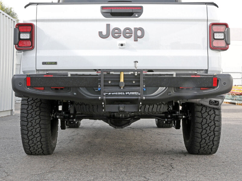 aFe 2021+ Jeep Gladiator V6-3.0L (td) Vulcan Series 3in 304 SS DPF-Back Exhaust System - Polishd Tip - 49-38093-P
