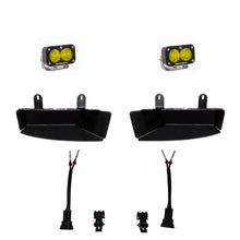 Load image into Gallery viewer, Baja Designs 2019+ Ram 2500/3500 S2 Wide Cornering Fog kit - Amber - 448043