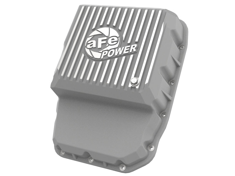 aFe Transmission Pan Cover (Raw); Dodge Diesel Trucks 07.5-12 L6-6.7L (td) - 46-70060
