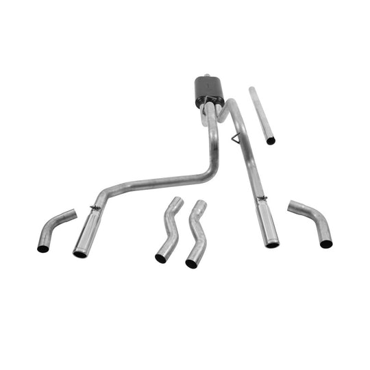 Flowmaster 94-01 Dodge RAM 1500 3.9L/5.2L/5.9L American Thunder Cat-Back Exhaust System - 17429