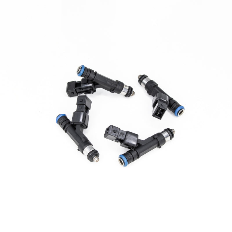 DeatschWerks 85-98 Volvo 240/740/940 Red Block 650cc Injectors - Set of 4 - 18U-09-0650-4