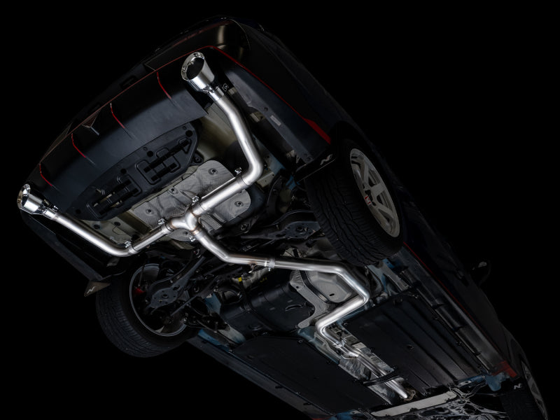 AWE Tuning 22-26 Hyundai Elantra N Track Edition Cat-Back Exhaust - Chrome Silver Tips - 3020-32237