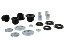 Load image into Gallery viewer, Whiteline Plus 3/08+ Dodge Challenger / 11/05+ Charger Rear Crossmember Front/Rear Mount Insert - W93343