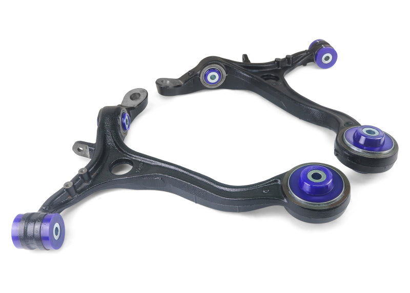 SuperPro 11-14 Acura TSX Front Lower Control Arm Set W/ Bushings - TRC1165