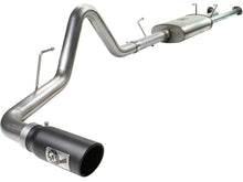 Load image into Gallery viewer, aFe MACHForce XP Exhaust Cat-Back SS-409 07-09 Toyota Tundra V8-5.7L w/ Black Tip - 49-46006-B