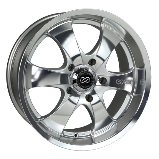 Enkei M6 Universal Truck & SUV 20x9 30mm Offset 5x150 Bolt Pattern 110mm Bore Mirror Finish Wheel - 482-290-5830MF