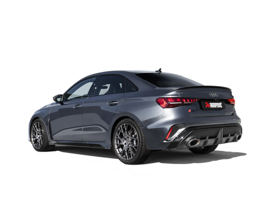 Akrapovic 2025+ Audi RS3 Sedan (8Y FL) Evolution Line Catback - Titanium: Req. P-HF1636 or P-HF1431 - S-AU/TI/28H