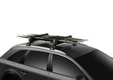 Load image into Gallery viewer, Thule SnowPack Extender Slide-out Ski/Snowboard Rack (Up to 6 Pair Skis/4 Snowboards) - Black - 732508