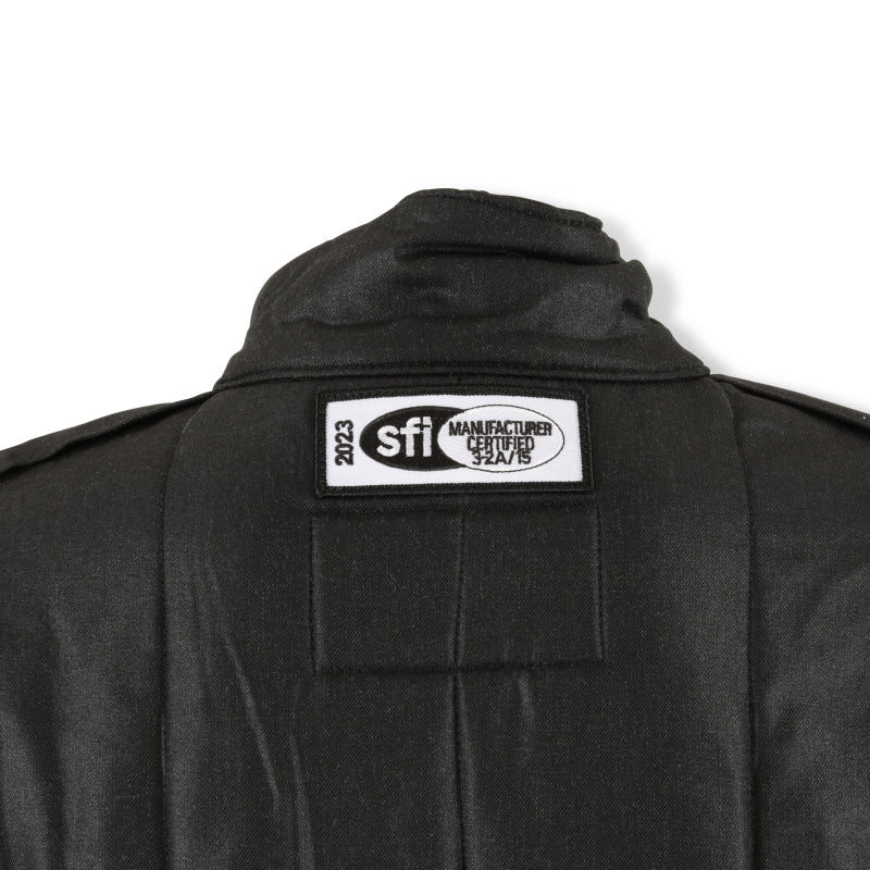 RaceQuip SFI-15 Jacket Black Extra Large - 91919969RQP