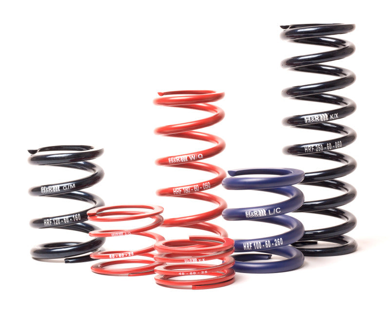 H&R 60mm ID Single Race Spring Length 140mm Spring Rate 500 N/mm or 2857 lbs/inch - RF140500