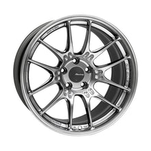 Load image into Gallery viewer, Enkei GTC02 18x9.5 5x114.3 15mm Offset 75mm Bore Hyper Silver Wheel - 534-895-6515HS